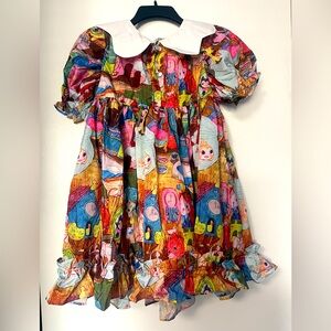 Puff sleeve mini dress